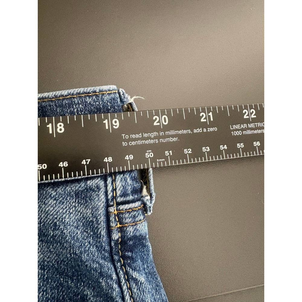 American Eagle Original Straight Flex Jeans Mens 38x30 Medium Wash Blue Denim - Picture 8 of 9